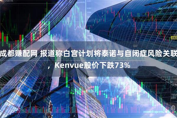 成都赚配网 报道称白宫计划将泰诺与自闭症风险关联，Kenvue股价下跌73%