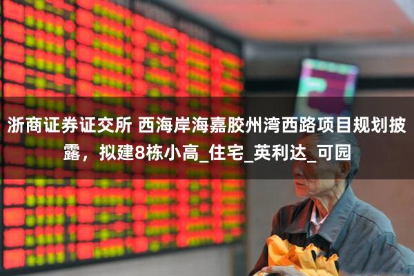 浙商证券证交所 西海岸海嘉胶州湾西路项目规划披露，拟建8栋小高_住宅_英利达_可园
