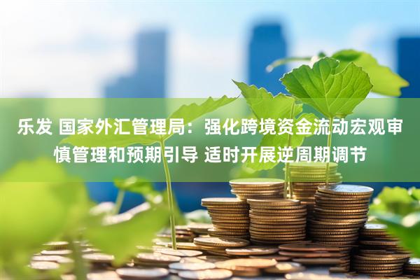 乐发 国家外汇管理局：强化跨境资金流动宏观审慎管理和预期引导 适时开展逆周期调节